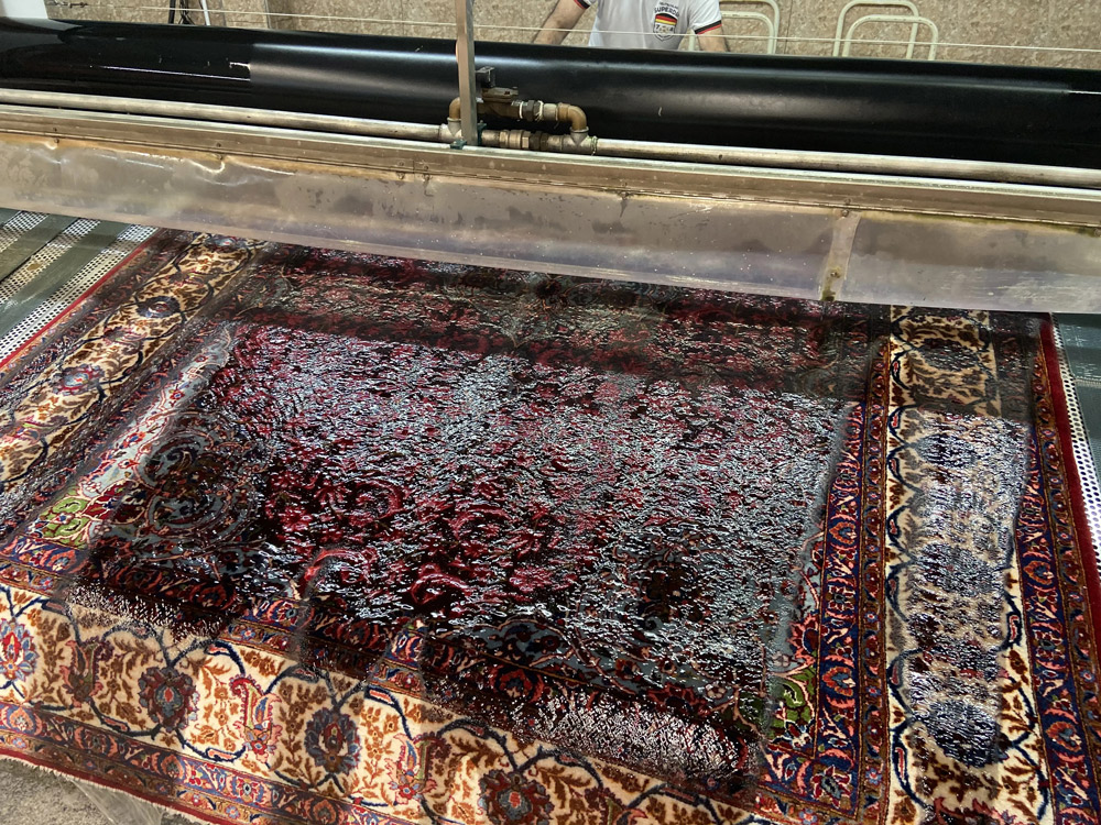 Teppichreinigung von Orientteppichen